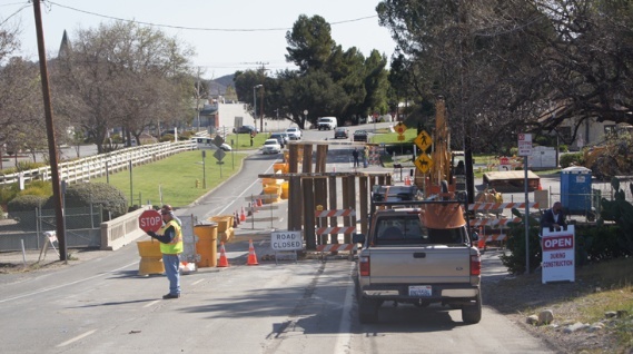 Agoura Rd. looking towards Cornell Rd.